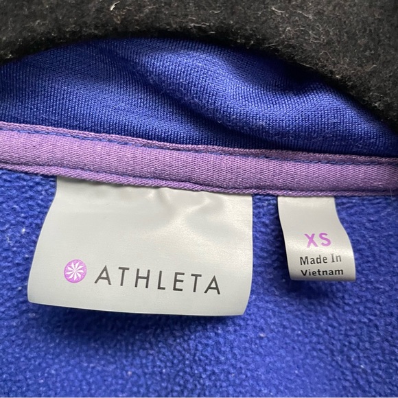 Athleta sweater crush reek 1/4 zip up pullover size XS - Picture 4 of 5